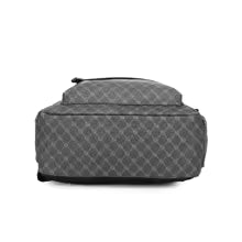 Business PU leather Travel Leisure Student large capacity men's laptop backpack school bags