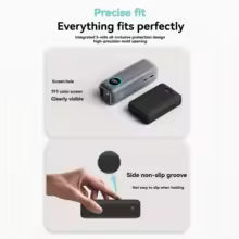 Suitable for ANKER Power Bank Protective Case / 25000mAh Silicone Sleeve Storage Bag A1695 Portable Protection
